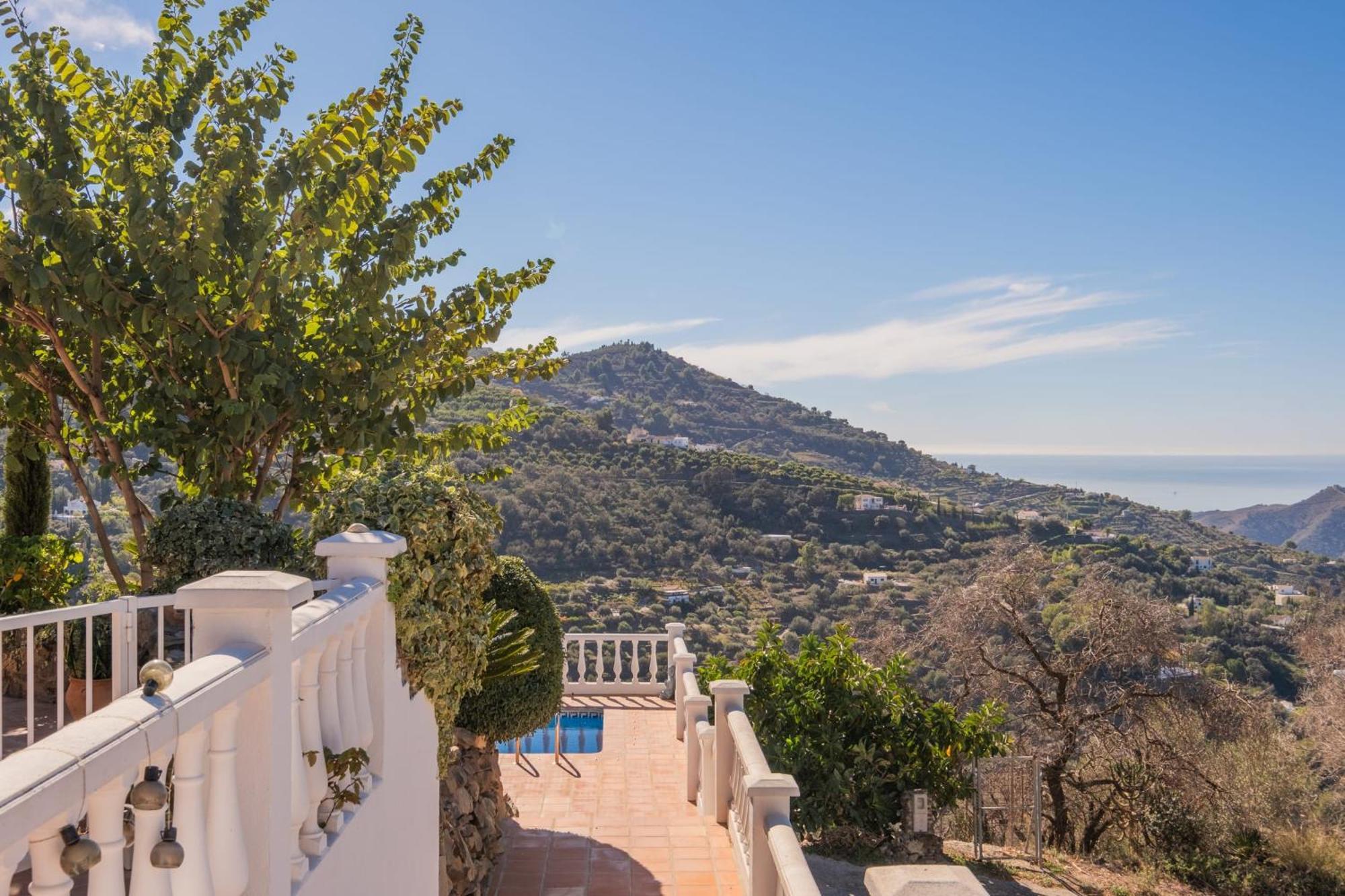 Casa La Siesta Villa With Magical View Own Pool Málaga Extérieur photo